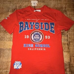 Saved by the Bell -  Patch Tee Shirt Medium new with tags